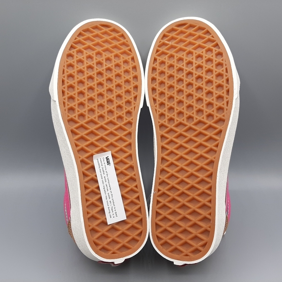 New Vans Old Skool Frayed Laces Port Royale Marshmallow Pink Blue Burgundy Suede - Picture 9 of 10